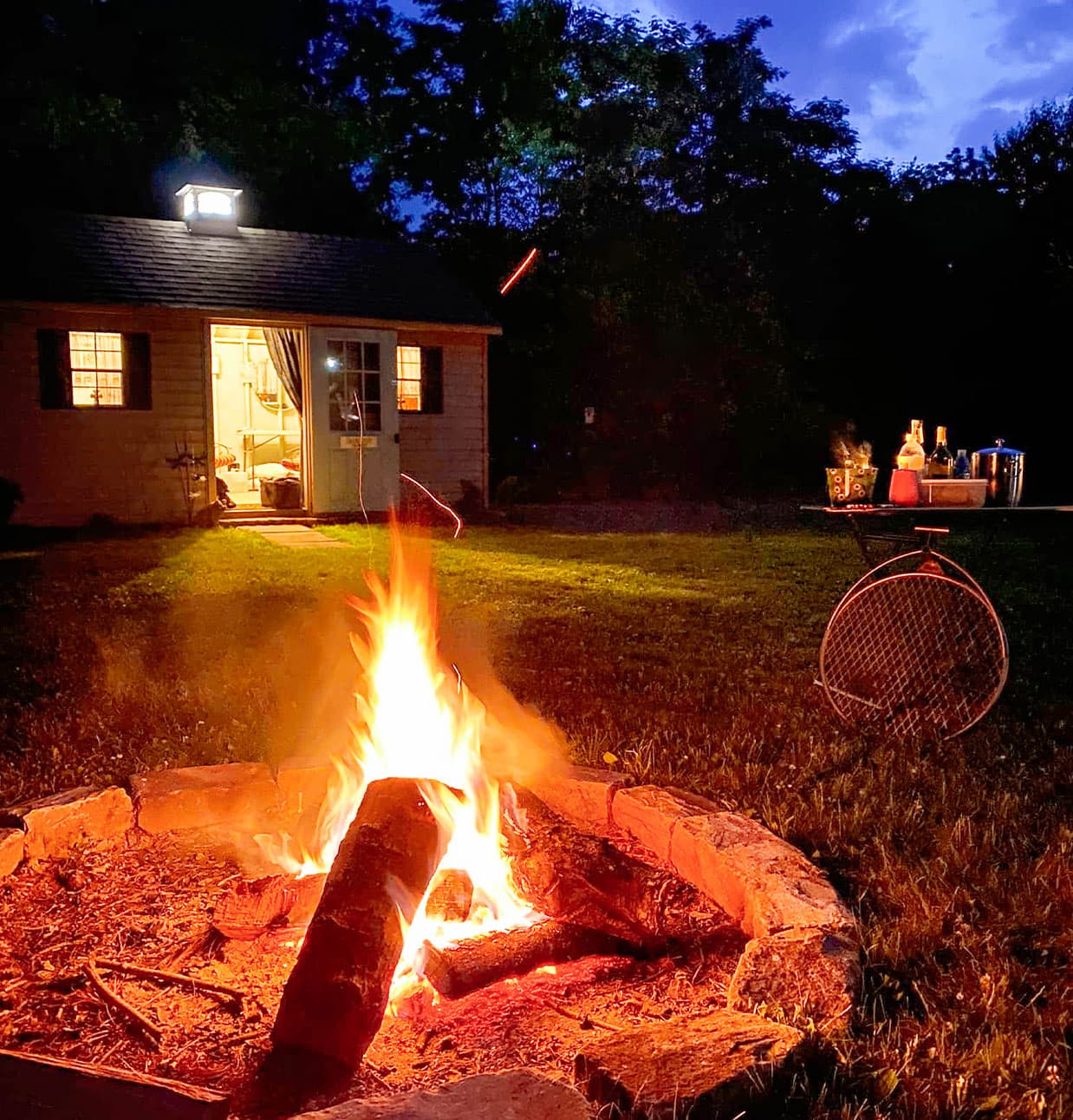 Willow House Glamorous Camping Glamping Glamp Camp Campfire Laurel Highlands